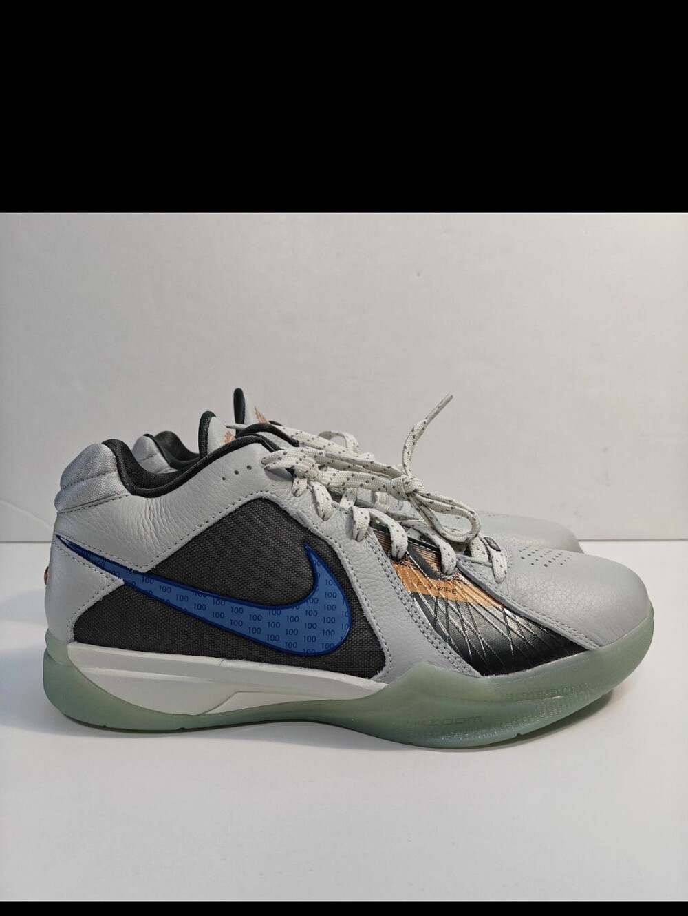 Nike Size 9 Men Kevin Durant KD 3 Easy Money Blue Green Grey Shoes FJ0980-001